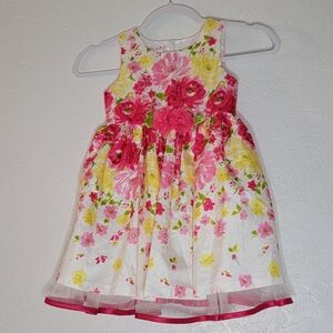 Girl's Ashley Ann Floral Dress, Size 4